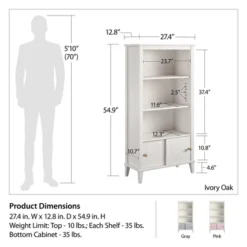 Little Seeds Monarch Hill Poppy Kids Bookcase 8 Little Seeds Monarch Hill Poppy Kids Bookcase -Chic Furniture Store GUEST 9584690e 9f41 46eb bbd8 7e12cf3a5b64