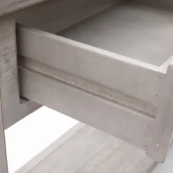 LuxenHome Gray Wood 2-Drawer 1-Shelf Console And Entryway Table 19 LuxenHome Gray Wood 2-Drawer 1-Shelf Console And Entryway Table -Chic Furniture Store GUEST 9a274e66 3801 4249 b6b6 dd21c6f1ac92