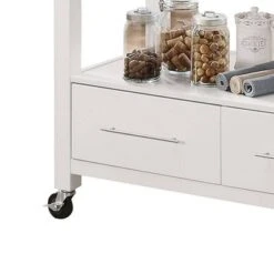 Ottawa Kitchen Island Stainless Steel And White - Acme Furniture 7 Ottawa Kitchen Island Stainless Steel And White - Acme Furniture -Chic Furniture Store GUEST 9cf5b1d7 8377 42fd a54a 4e53839b04e1