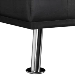 Yaheetech Convertible Futon Sofa Bed Tufted Fabric Futon With Cupholders And Pillows -Chic Furniture Store GUEST 9dcd4c30 9d27 4f1f 8b70 c8c070b8bdce