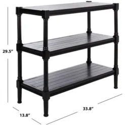 Rafiki 3 Shelf Console - CNS5715 -Safavieh 16 Rafiki 3 Shelf Console - CNS5715 -Safavieh -Chic Furniture Store GUEST 9ef4fc89 bb85 4476 af36 62a35bef9fbc