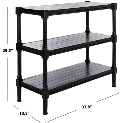 Rafiki 3 Shelf Console - CNS5715 -Safavieh 7 Rafiki 3 Shelf Console - CNS5715 -Safavieh - Image 7