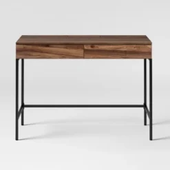 Loring Wood Writing Desk With Drawers And Charging Station - Threshold™ -Chic Furniture Store GUEST a180d95f 494d 40fe 99aa 477952f0ae1b