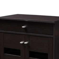 Acadia Modern And Contemporary Finished Shoe Cabinet Dark Brown - Baxton Studio 14 Acadia Modern And Contemporary Finished Shoe Cabinet Dark Brown - Baxton Studio -Chic Furniture Store GUEST a4b79db8 0e34 4881 ac09 bc64ecf5f80a