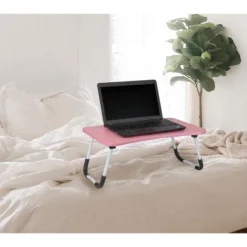Mind Reader Foldable Bed Tray, Lap Desk With Fold-Up Legs, Freestanding Portable Table For Laptop, Tablet, Reading -Chic Furniture Store GUEST a6ee0ff2 2a40 497b ae3a aabc1b64a396