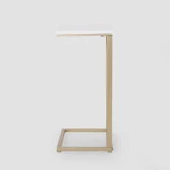Durand Modern Glam End Table White - Christopher Knight Home -Chic Furniture Store GUEST a830844c 3090 484e a429 28ad184e56a7
