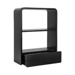 Kate & Laurel All Things Decor 18"x24" Kato Wall Shelf With Drawer -Chic Furniture Store GUEST aab09d16 0258 447b b0b9 7ac253af5195