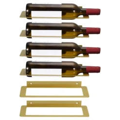 Unique Bargains Durable Iron Rustless Solid And Sturdy Wall-Mounted Wine Rack -Chic Furniture Store GUEST ad6c19cb 2cb0 433c b847 b30cbc674244