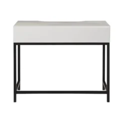 Gabby Chic 1 Drawer Console Table White - Treasure Trove Accents -Chic Furniture Store GUEST ae39cb34 1f86 41d0 a041 79b3daf056a1