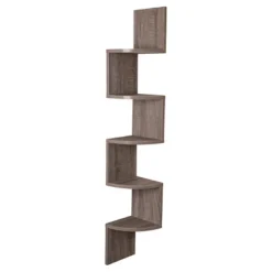 48.5" X 7.7" Zigzag Corner Shelf - Danya B. -Chic Furniture Store GUEST aed18fc1 843d 4549 8f37 24cae87fd9af