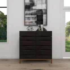 Contemporary Bold Facet Carved Wood Side Cabinet Brown - Olivia & May 26 Contemporary Bold Facet Carved Wood Side Cabinet Brown - Olivia & May -Chic Furniture Store GUEST af4f1aff 5840 4d5f bee8 7fd9f2e34483