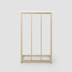 Durand Modern Glam End Table White - Christopher Knight Home -Chic Furniture Store GUEST af51eed3 822f 4939 9d6c 460548e39c94