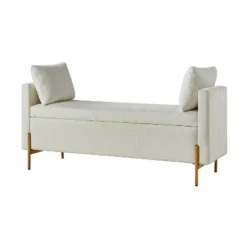 Arrigo Upholstered Flip Top Storage Bench With Arms |ARTFUL LIVING DESIGN -Chic Furniture Store GUEST b0067e77 9166 4dca 9bef f756f396fb19