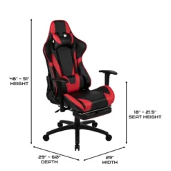 BlackArc Tango Gaming Desk & Chair Set - Reclining Gaming Chair With Slide-Out Footrest & Gaming Desk With Cupholder/Headphone Hook 21 BlackArc Tango Gaming Desk & Chair Set - Reclining Gaming Chair With Slide-Out Footrest & Gaming Desk With Cupholder/Headphone Hook -Chic Furniture Store GUEST b020a290 b6ca 4167 b724 3bc761c4d273