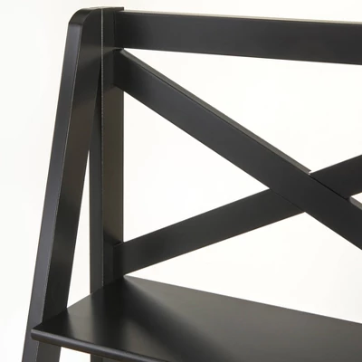 56" 4 Tier Crossback Shelf - Buylateral 2 56" 4 Tier Crossback Shelf - Buylateral - Image 2