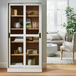 72" Promontory Cabinet With Sliding Doors - Threshold™ Designed With Studio McGee 21 72" Promontory Cabinet With Sliding Doors - Threshold™ Designed With Studio McGee -Chic Furniture Store GUEST b155d4f0 eae2 44b5 8f8b 7a4c62886824