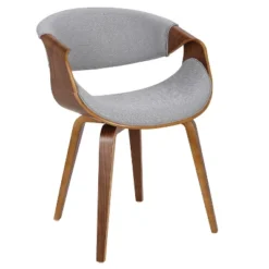Curvo Mid-Century Modern Dining Accent Chair - LumiSource -Chic Furniture Store GUEST b20947c3 557e 417b 8bf2 be863a32bb97