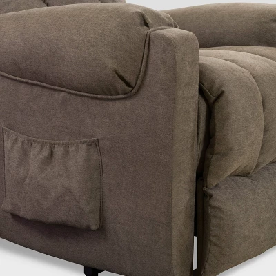 Dallas Power Lift Assist Upholstered Recliner - CorLiving 8 Dallas Power Lift Assist Upholstered Recliner - CorLiving - Image 8