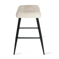 25" Kobe Backless Upholstered Saddle Counter Stool (Set Of 2)- The Pop Maison 17 25" Kobe Backless Upholstered Saddle Counter Stool (Set Of 2)- The Pop Maison -Chic Furniture Store GUEST b573d99b 17bf 4ece 9a0e f704351914cb