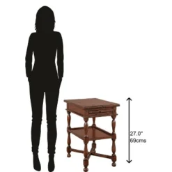 Hekman 81227 Hekman Side Table 8-1227 Antique -Chic Furniture Store GUEST b9d92a17 d133 4cd4 8007 169c09e3b580