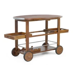 Cynthia Farmhouse Wooden Bar Cart Dark Oak Brown - Christopher Knight Home 15 Cynthia Farmhouse Wooden Bar Cart Dark Oak Brown - Christopher Knight Home -Chic Furniture Store GUEST ba6c9592 bc55 4536 a7a9 1d0deaadf4d0