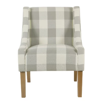 Modern Swoop Accent Armchair - HomePop 16 Modern Swoop Accent Armchair - HomePop - Image 16