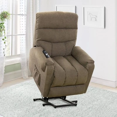 Dallas Power Lift Assist Upholstered Recliner - CorLiving 6 Dallas Power Lift Assist Upholstered Recliner - CorLiving - Image 6