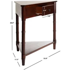 Gomez Corner Table - AMH5709 -Safavieh Couture -Chic Furniture Store GUEST c00b6b19 a3ac 471a b52e a358bf40aa1d