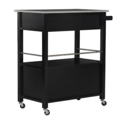 Cameron Kitchen Cart With Granite Top - Linon -Chic Furniture Store GUEST c00cab57 8cfa 42b6 9862 b66b9097cb78