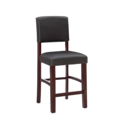 24" Monaco Counter Height Barstool - Linon -Chic Furniture Store GUEST c5109289 bfb6 4cf1 93bd e97ba325f0d3