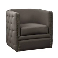 Milton Swivel Chair Gray -Chic Furniture Store GUEST c6d8f643 08dc 468f 8356 7d1d59adb252