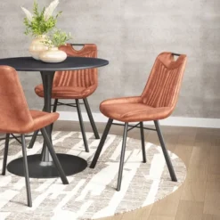 Set Of 2 Jill Dining Chairs Brown - ZM Home -Chic Furniture Store GUEST c71683c3 7039 4746 8e1f 05cf4dcc4312