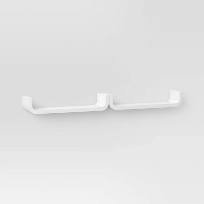 16" X 4" Engineered Wood Shelf - Threshold™ 4 16" X 4" Engineered Wood Shelf - Threshold™ - Image 4