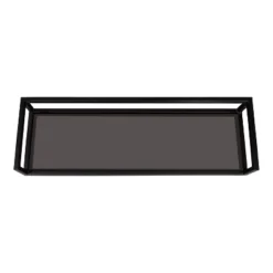 24" X 8" X 3" Blex Metal And Glass Wall Shelf - Kate & Laurel All Things Decor -Chic Furniture Store GUEST c7b5fe9a 1a84 4f5a bbc0 e322337882e7