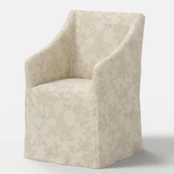Sloped Arm Slipcovered Dining Chair - Threshold™ -Chic Furniture Store GUEST c8d4268f 8601 4b99 8dd4 e9339b053d00