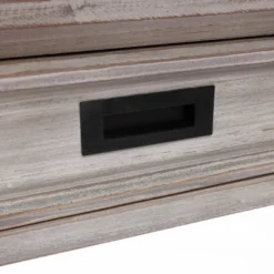 LuxenHome Gray Wood 2-Drawer 1-Shelf Console And Entryway Table 17 LuxenHome Gray Wood 2-Drawer 1-Shelf Console And Entryway Table -Chic Furniture Store GUEST ca6599cd 8c6e 49aa bc5d b2c70dfe6b9b