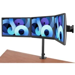 Stand Up Desk Store Universal Fit Fully Adjustable Swing Arm Clamp-On Desk Table Monitor Mount -Chic Furniture Store GUEST ce3fc2d2 ae4c 4dcf bb50 d695dbc2ba17