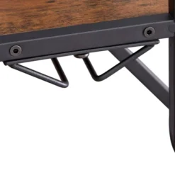 SEVOBAL Racks Versatile Use Five Tier Bakers Rack Durable Construction Multi-Room Function For Rooms, Antique Brown, 28.74"*9.53"*53.94" -Chic Furniture Store GUEST d1bff83e 6875 4c72 8688 3aca341c6603