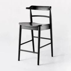 Kaysville Curved Back Wood Counter Height Barstool - Threshold™ Designed With Studio McGee -Chic Furniture Store GUEST d21e6bf0 f7dc 462d b6fb 696cfe37d8fe