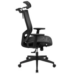 Emma And Oliver Ergonomic Mesh Office Chair-Synchro-Tilt, Pivot Headrest, Adjustable Arms -Chic Furniture Store GUEST d3cf2539 60da 4429 98fa e18c0220f648