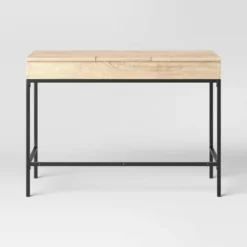 Loring Wood Writing Desk With Drawers And Charging Station - Threshold™ -Chic Furniture Store GUEST d4bf598b 8e6f 4420 8439 4adbc964602e