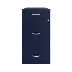 Space Solutions 18" Deep 3 Drawer Metal Organizer File Cabinet With Pencil Drawer -Chic Furniture Store GUEST d68291db 9b00 4970 99ad f7912b8bd831