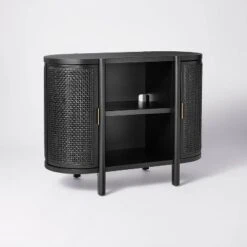 Portola Hills Caned Door Console With Shelves - Threshold™ Designed With Studio McGee -Chic Furniture Store GUEST d8a3124a 3a6a 4b28 8cc4 73d0035a42d8