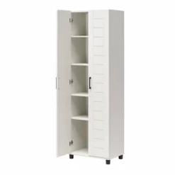 Portford 24" Wide 2 Door Shiplap Cabinet White - Room & Joy -Chic Furniture Store GUEST d9a5997d 95d8 4ed9 b8e9 d1f02209411b