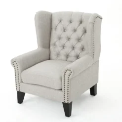 Laird Traditional Winged Accent Chair - Christopher Knight Home -Chic Furniture Store GUEST dafe6dfd 0df4 4107 9aa3 4a81770552c9