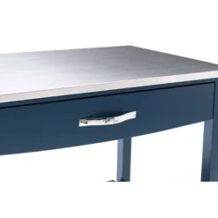 Holland Kitchen Cart With Stainless Steel Top - Boraam -Chic Furniture Store GUEST deb3dc9f 6fbb 4f35 994d 3d4f665a23ee
