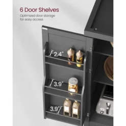 VASAGLE Kitchen Pantry Storage Cabinet, 71.9 Inches Tall Freestanding Cupboard With 1 Large Drawer, 6 Hanging Shelves -Chic Furniture Store GUEST dee9b35f 03e4 4dc1 bad4 196713bf292a