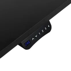 Emma And Oliver 48" Wide Black Electric Adjustable Standing Desk & Black Swivel Office Chair -Chic Furniture Store GUEST df0012e9 80de 467b b315 3cbb87fd34f0