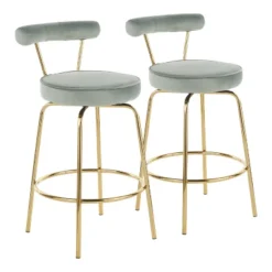 Set Of 2 Rhonda Glam Counter Height Barstools - LumiSource -Chic Furniture Store GUEST df535aaf e53b 48df acd6 e897faea07a9