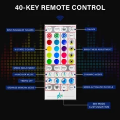 LED Lighted Liquor Bottle Display Shelf, DIY Illuminated Bottle Shelf With App & Remote Control -Chic Furniture Store GUEST dff3f621 593d 452b ba75 cb483f6f584b